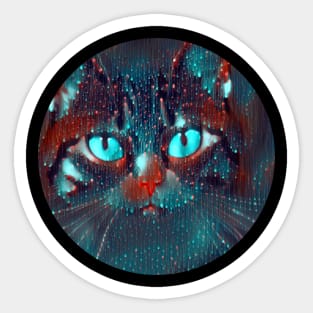 Affectionate mycat, revolution for cats Sticker